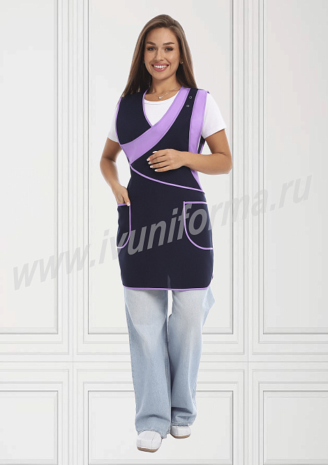 Фартук женский арт. УН-04-315-ГАБ