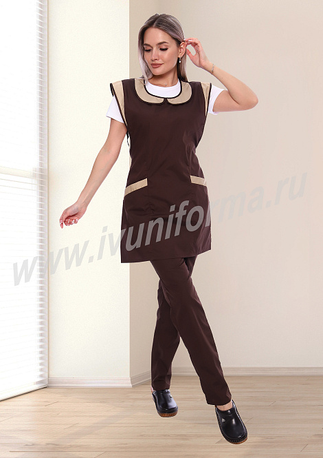 Фартук женский арт. УН-04-02-ТС